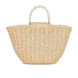 NWT BTB LOS ANGELES Uma Raffia Tote